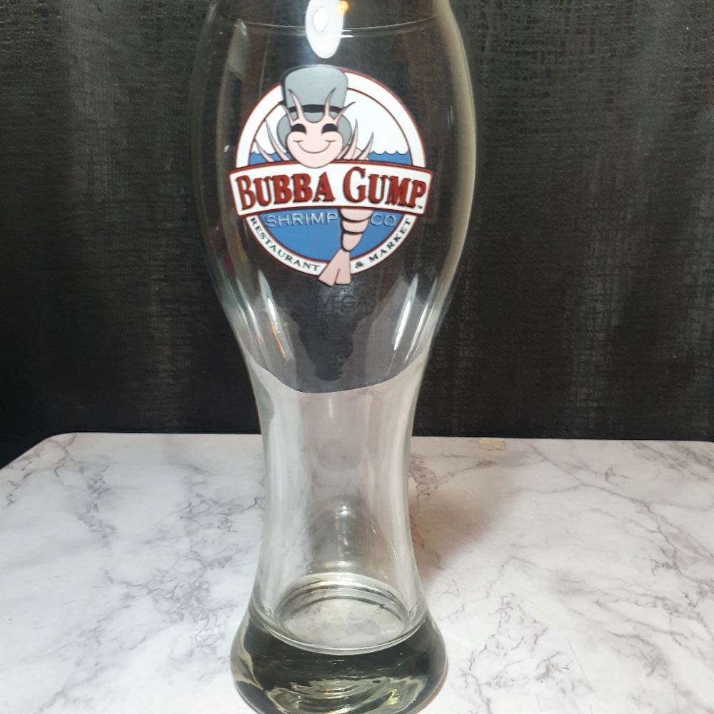 Bubba Gump tall glass